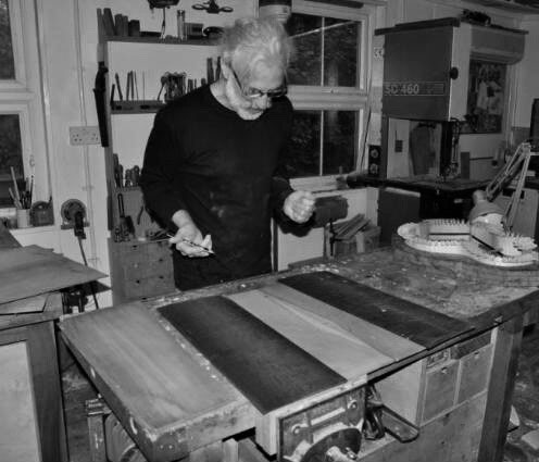 Gary Southwell in his workshop