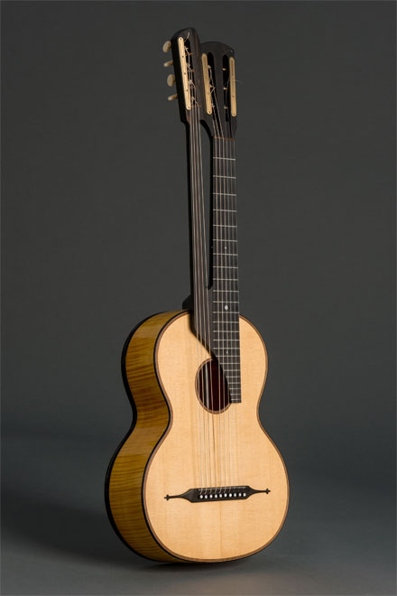 Scherzer 10 string guitar historical copy (1861)